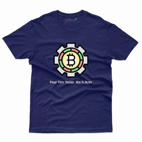 Trader Has A Heart T-Shirt - Bitcoin Collection