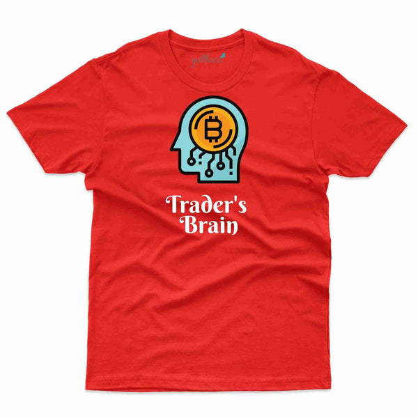 Trader's Brain T-Shirt - Bitcoin Collection - Gubbacci-India