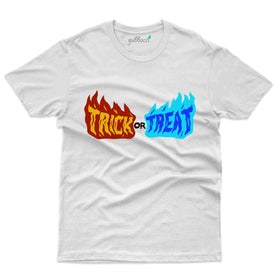 Trick Or Treat Design T-Shirt - Halloween Collection