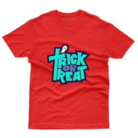 Trick Or Treat Graphic Design T-Shirt - Halloween Collection