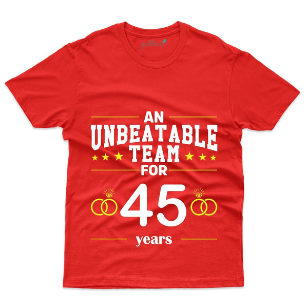 Unbeatable Team T-Shirt - 45th Anniversary Collection - Gubbacci-India
