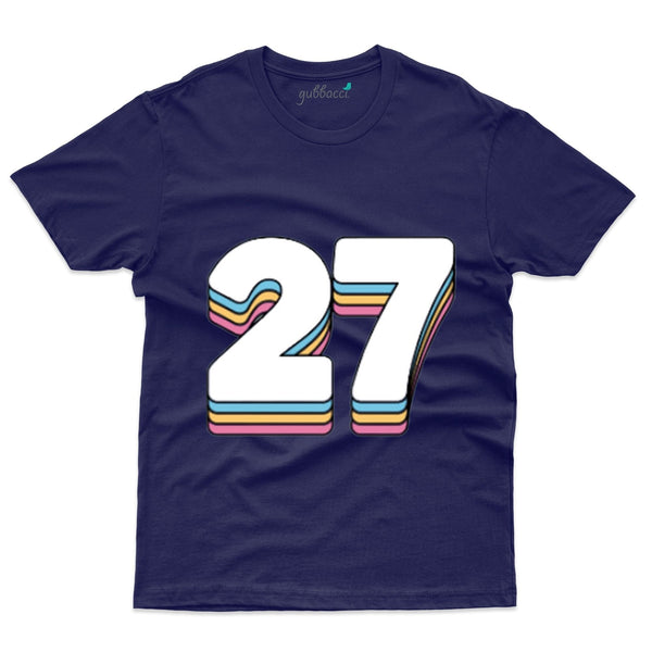 Unicorn 27 T-Shirts  - 27 th Birthday Colllection - Gubbacci-India