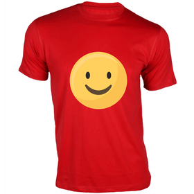 Unisex 100% Cotton Blush T-Shirt - Emoji Collection