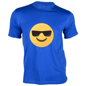 Unisex 100% Cotton Cool T-Shirt - Emoji Collection