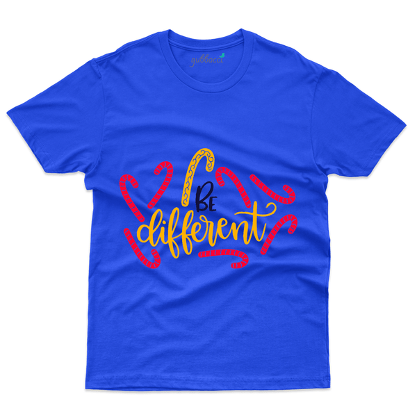 Gubbacci Apparel T-shirt S Unisex 100% Cotton T-Shirt - Be Different Buy Unisex 100% Cotton T-Shirt - Be Different