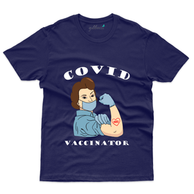 Unisex 100%  Cotton T-Shirt - Covid Vaccinator