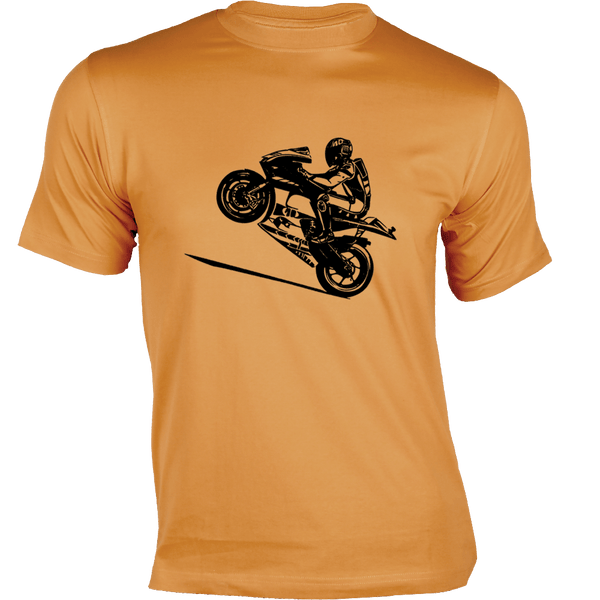 Gubbacci Apparel T-shirt XS Unisex 100% Wheeling T-Shirt - Bikers Collection Buy Unisex 100% Wheeling T-Shirt - Bikers Collection