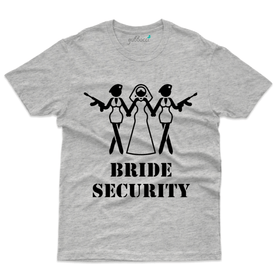 Unisex Bride Security T-Shirt - Bachelorette Party Collection