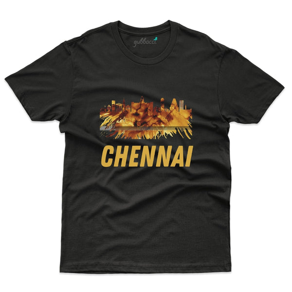 Unisex Chennai City 1 T-Shirt - Skyline Collection - Gubbacci-India