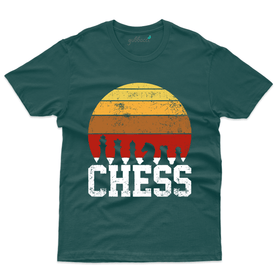 Unisex Chess Written T-Shirt - Board Games Collection