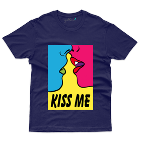 Unisex Cotton Kiss Me T-Shirt - Love & More Collection