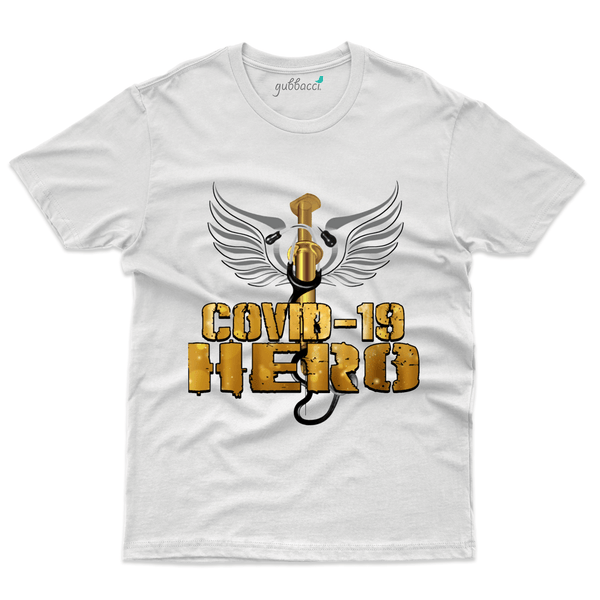 Gubbacci Apparel T-shirt S Unisex Covid-19 HERO T-Shirt - Covid Heroes Collection Buy Unisex Covid-19 HERO T-Shirt - Covid Heroes Collection
