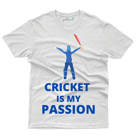 Unisex Cricket is My Passion T-Shirt - Sports Collection