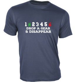 Unisex Drop a Gear T-Shirt - Bikers Collection
