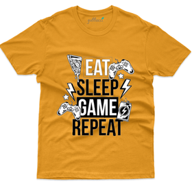 Unisex Eat-Sleep-Game-Repeat T-Shirt - Geek collection