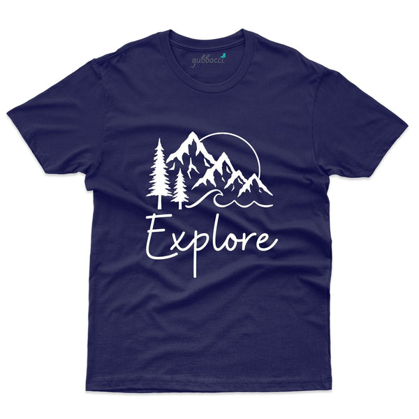 Unisex Explore Nature T-Shirt - Explore Collection - Gubbacci-India