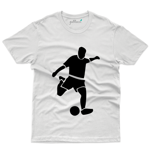 Gubbacci Apparel T-shirt S Unisex Football Kicking T-Shirt - Sports Collection Buy Unisex Football Kicking T-Shirt - Sports Collection