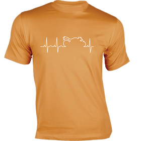 Unisex Heart Beat T-Shirt - Bikers Collection