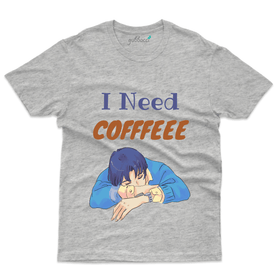 Unisex I Need Coffee T-Shirt - For Coffee Lovers
