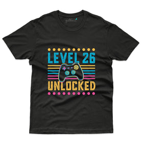 26 Level Unlocked T-Shirts - 26th Birthday T-Shirt Collection