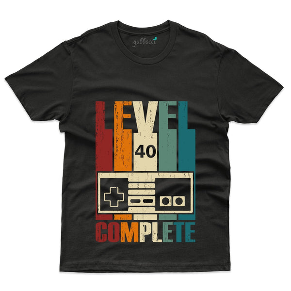 Unisex Level 40 Unlocked T-Shirt - 40th Anniversary Collection - Gubbacci-India