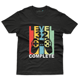 Unisex Level Unlocked  T-Shirt - 32th Birthday Collection