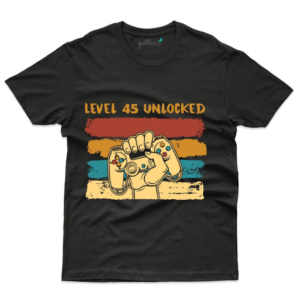Unisex Level Unlocked T-Shirt - 45th Anniversary Collection - Gubbacci-India