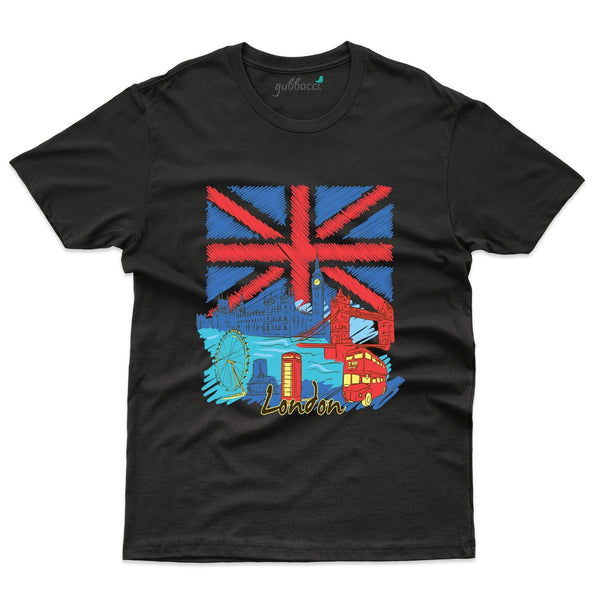 Gubbacci-India T-shirt S Unisex London T-Shirt - Destination Collection Buy Unisex London T-Shirt - Destination Collection