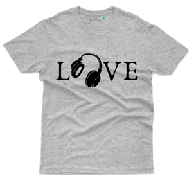 Unisex Music is my first love T-Shirt - Music Lovers