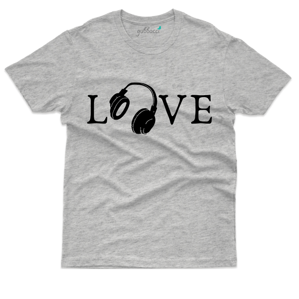 Gubbacci Apparel T-shirt XS Unisex Music is my first love T-Shirt - Music Lovers Buy Unisex Music is my first love T-Shirt - Music Lovers
