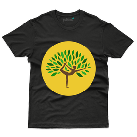 Unisex Natarajasana T-Shirt - Yoga Collection