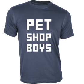 Pet Shop Boys T-Shirt - Pet Print T-Shirt Collection