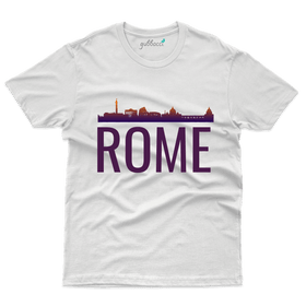 Unisex Rome City T-Shirt - Skyline Collection