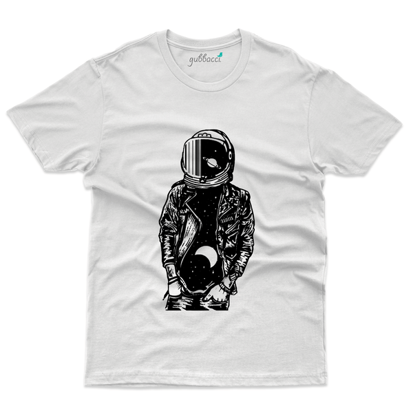Gubbacci Apparel T-shirt S Unisex Space Man T-Shirt - Monochrome Collection Buy Unisex Space Man T-Shirt - Monochrome Collection