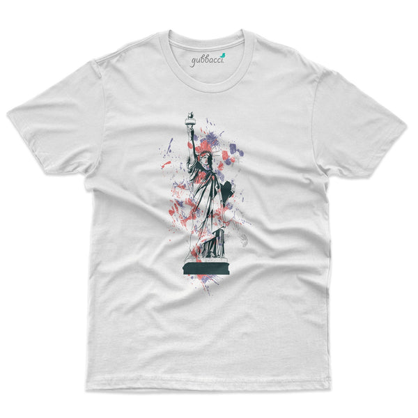 Gubbacci-India T-shirt S Unisex Statue of Liberty T-Shirt - Destination Collection Buy Unisex Statue of Liberty T-Shirt -Destination Collection