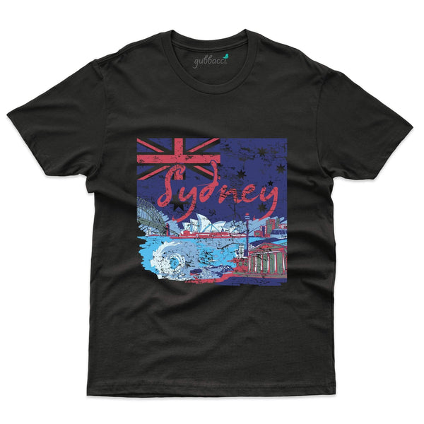 Gubbacci-India T-shirt S Unisex Sydney T-Shirt - Destination Collection Buy Unisex Sydney T-Shirt - Destination Collection