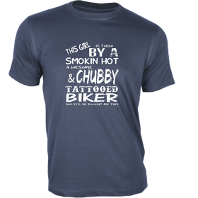 Unisex Tattooed Biker T-Shirt - Bikers Collection