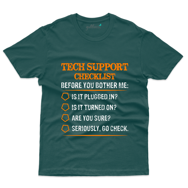 Gubbacci Apparel T-shirt S Unisex Tech Support T-Shirt - Technology Collections Buy Unisex Tech Support T-Shirt - Technology Collections