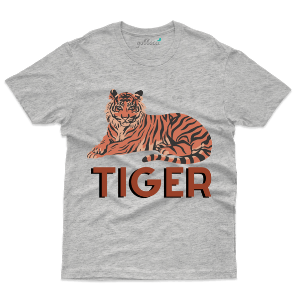 Unisex Tiger T-Shirt -Kanha National Park Collection - Gubbacci-India