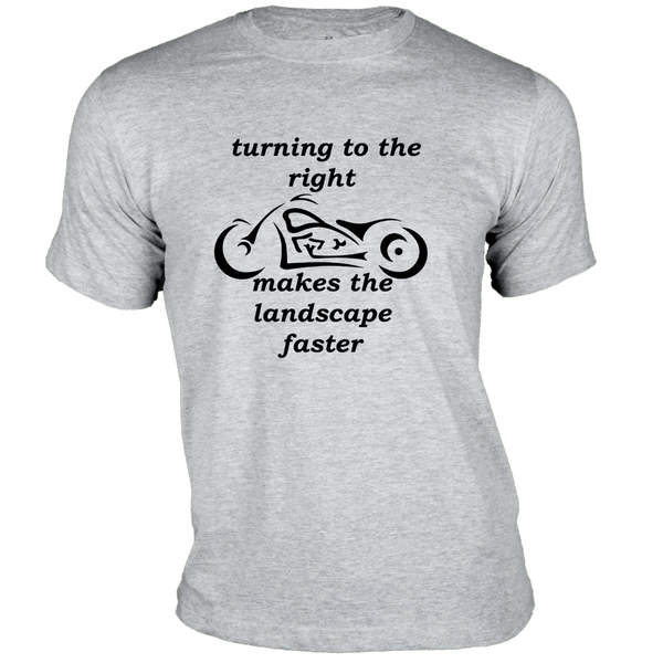 Gubbacci Apparel T-shirt XS Unisex Turning To Right T-Shirt - Bikers Collection Buy Unisex Turning To Right T-Shirt - Bikers Collection