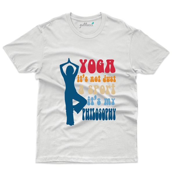 Gubbacci Apparel T-shirt S Unisex Yoga is not Just a Sport T-Shirt - Sports Collection Buy Unisex Yoga is not Just a Sport - Sports Collection