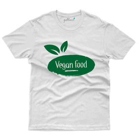 Leaf Vegan Food T-Shirt - Healthy Food Collection