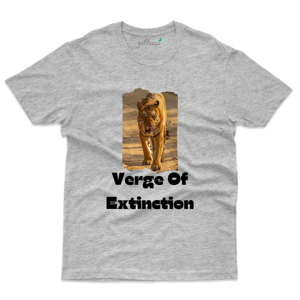 Verge Of Extinction T-Shirt - Nagarahole National Park Collection - Gubbacci-India