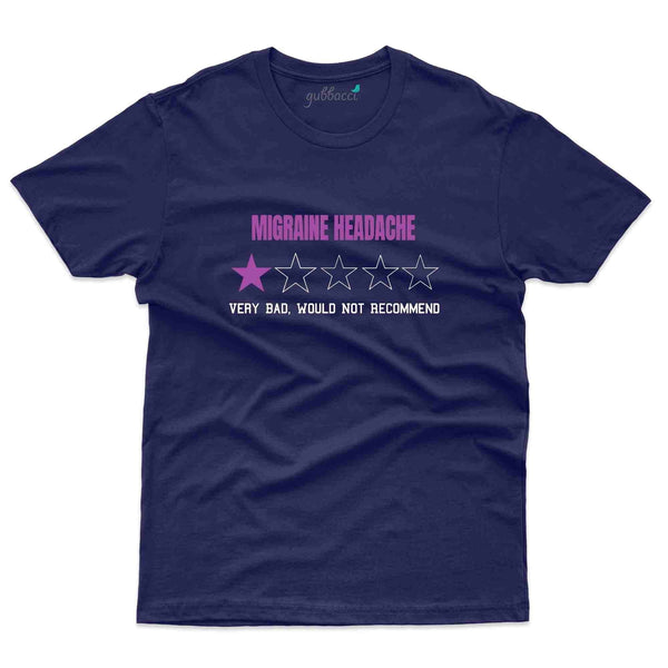Very Bad T-Shirt- migraine Awareness Collection - Gubbacci