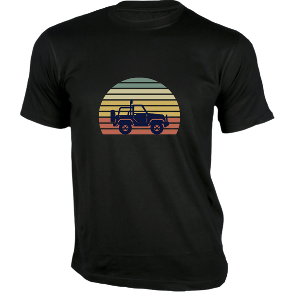 Gubbacci Apparel T-shirt XS Vintage Jeep Design By Minal