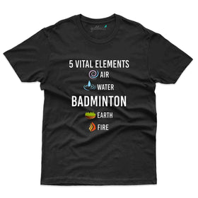 Vital Elements T-Shirt - Badminton Collection