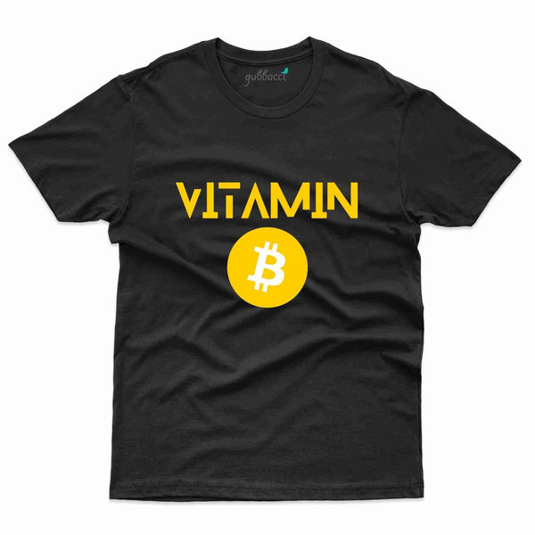 Vitamin B 2 T-Shirt - Bitcoin Collection - Gubbacci-India