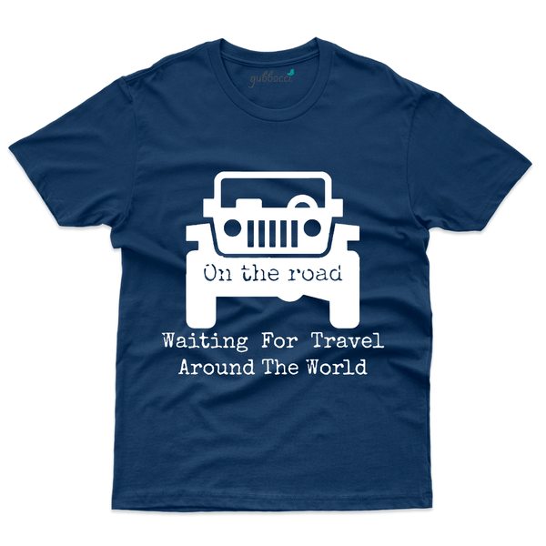 Gubbacci Apparel T-shirt S Waiting for travel around the World - Travel Collection Buy Waiting for travel around the World - Travel Collection