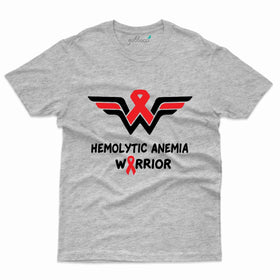 Hemolytic Anemia Warrior T-Shirt: Hemolytic Anemia Collection