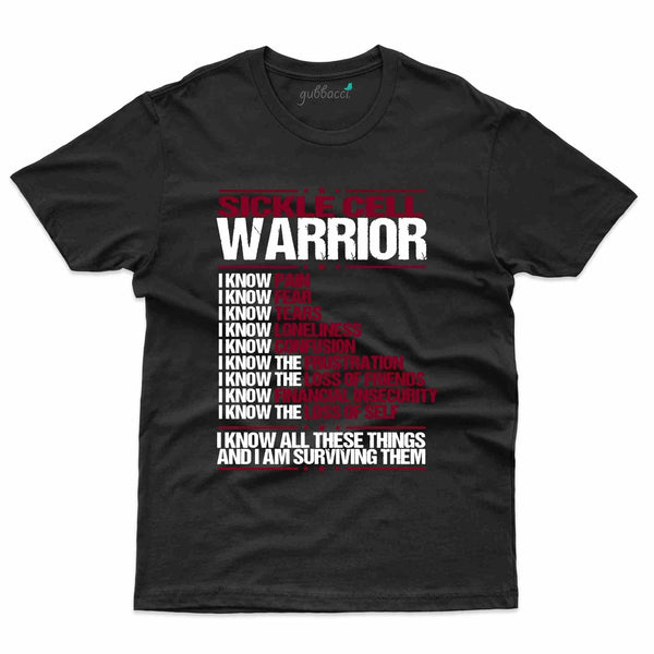 Warrior 4 T-Shirt- Sickle Cell Disease Collection - Gubbacci